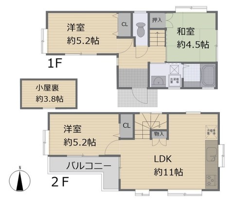 detached 東京都国分寺市本町４丁目19-10 ビッググラッド国分寺