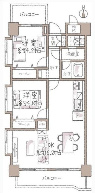 apartment 東京都国分寺市本町４丁目19-10 ビッググラッド国分寺