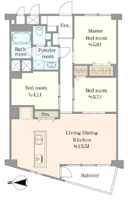 apartment 東京都国分寺市本町４丁目19-10 ビッググラッド国分寺