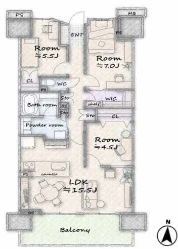 apartment 東京都国分寺市本町４丁目19-10 ビッググラッド国分寺
