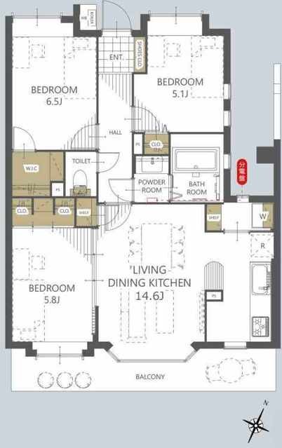 apartment 東京都国分寺市本町４丁目19-10 ビッググラッド国分寺