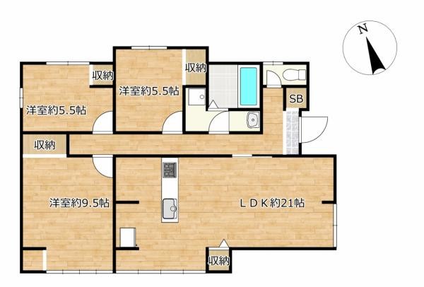 detached 宮城県柴田郡柴田町槻木西２丁目
地図を見る
