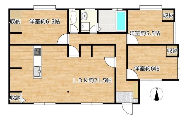detached 宮城県柴田郡柴田町大字船岡字上大原
地図を見る