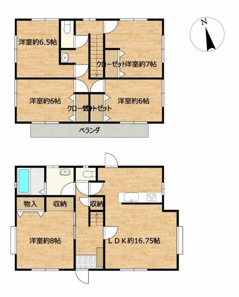 detached 宮城県柴田郡柴田町大字船岡字東神山前
地図を見る