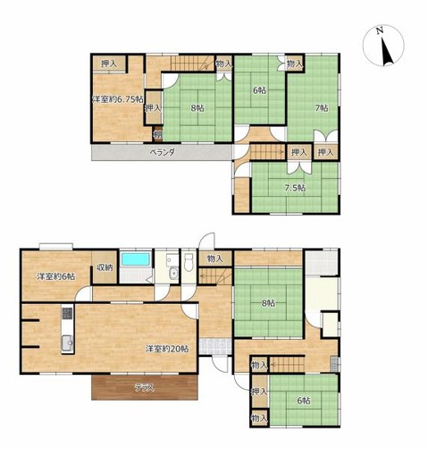 detached 宮城県柴田郡柴田町大字船岡字東神山前
地図を見る