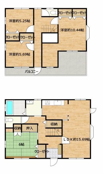 detached 宮城県柴田郡大河原町字大巻
地図を見る