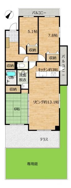 apartment 新潟県新潟市中央区小張木３丁目10-25