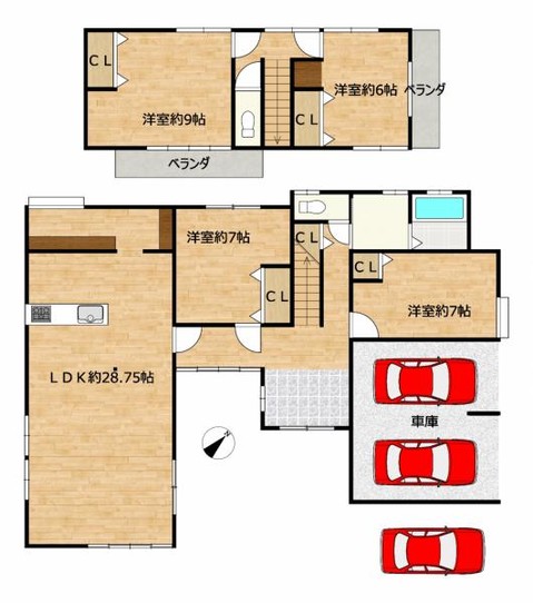 detached 新潟県新潟市中央区小張木３丁目10-25