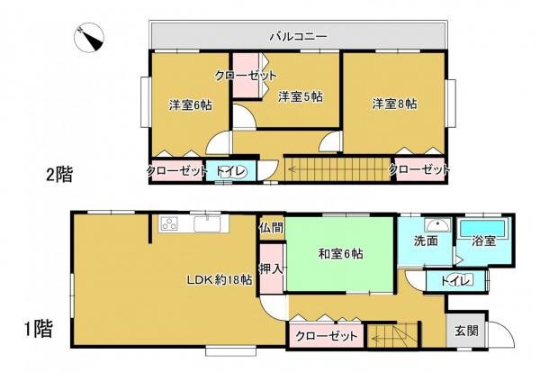 detached 千葉県佐倉市山王１丁目2-2 大野ビル2　2階