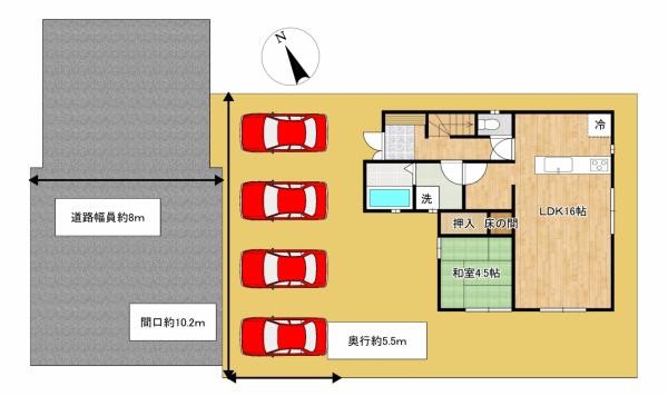 detached 千葉県佐倉市山王１丁目2-2 大野ビル2　2階