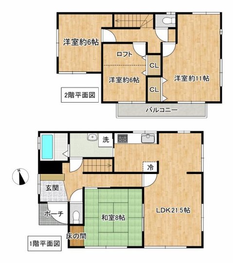 detached 千葉県佐倉市山王１丁目2-2 大野ビル2　2階