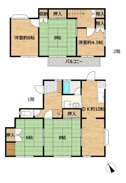 detached 千葉県佐倉市山王１丁目2-2 大野ビル2　2階
