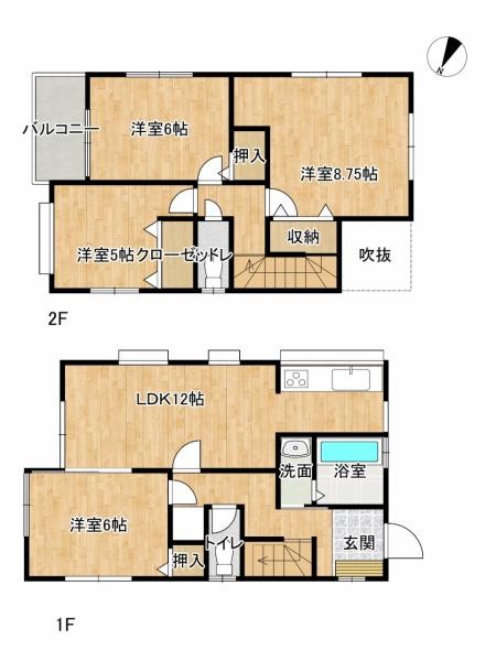 detached 千葉県佐倉市山王１丁目2-2 大野ビル2　2階