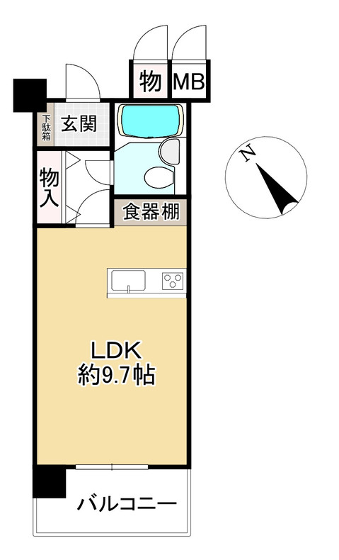 apartment 滋賀県野洲市冨波乙690-6 ヴァン・ドゥビル2階
