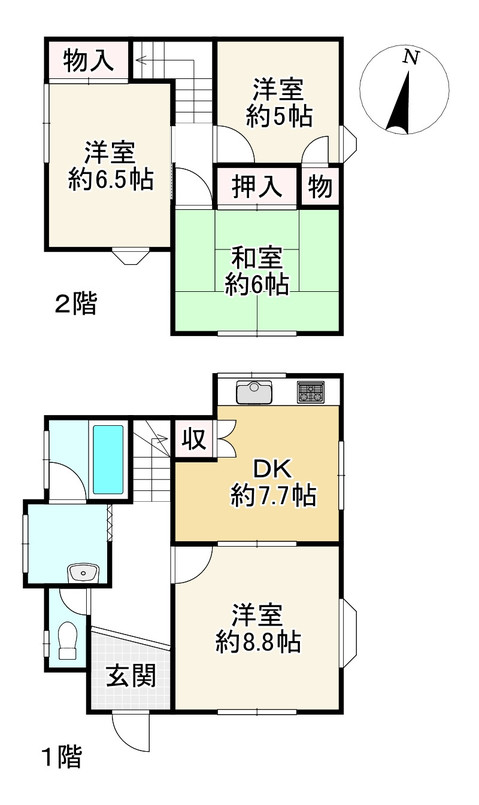 detached 滋賀県野洲市冨波乙690-6 ヴァン・ドゥビル2階