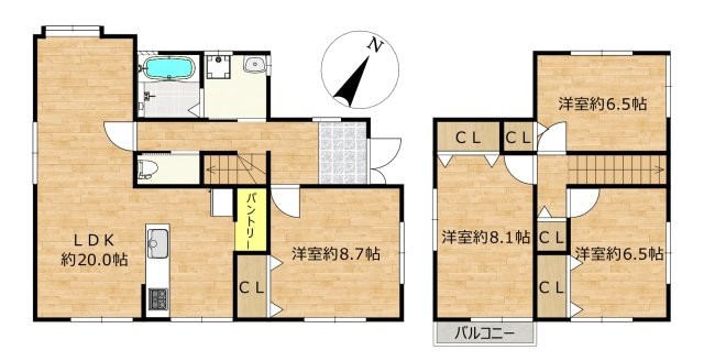 detached 滋賀県野洲市冨波乙690-6 ヴァン・ドゥビル2階