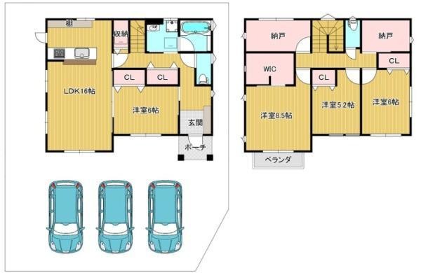 detached 滋賀県野洲市冨波乙690-6 ヴァン・ドゥビル2階