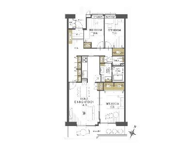 apartment 埼玉県所沢市東狭山ケ丘３丁目721-4