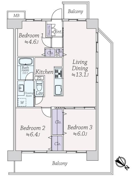 apartment 神奈川県座間市相模が丘１丁目
地図を見る
