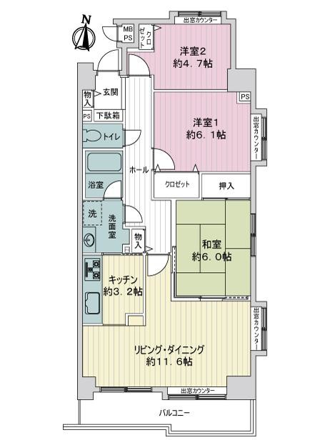 apartment 北海道札幌市北区北二十三条西３丁目
地図を見る