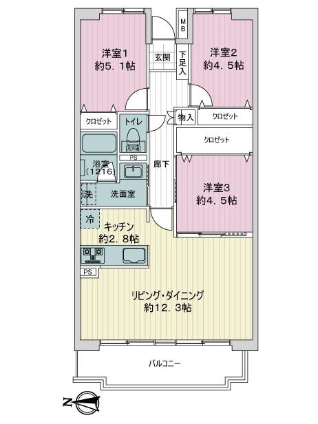 apartment 宮城県仙台市太白区西中田３丁目
地図を見る