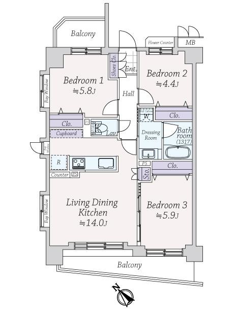 apartment 東京都中央区日本橋浜町３丁目
地図を見る