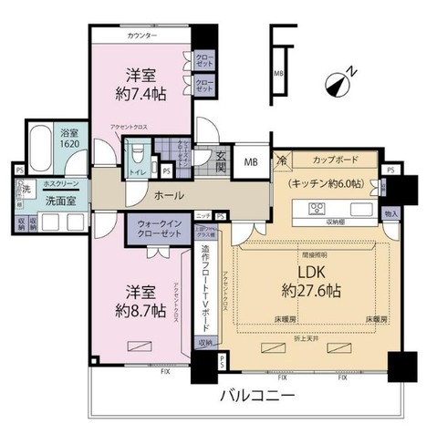 apartment 東京都新宿区四谷４丁目28-20 パレエテルネル403号室