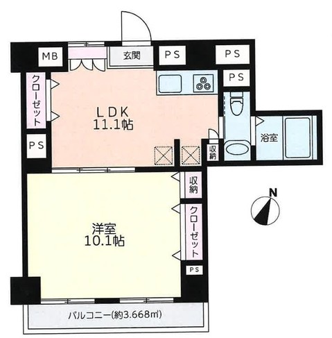apartment 東京都新宿区四谷４丁目28-20 パレエテルネル403号室