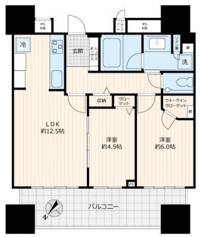 apartment 東京都新宿区四谷４丁目28-20 パレエテルネル403号室