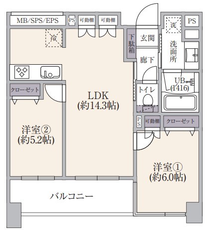 apartment 東京都新宿区四谷４丁目28-20 パレエテルネル403号室
