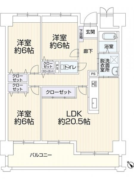 apartment 広島県東広島市西条町御薗宇6471　K・Iパレス103号室