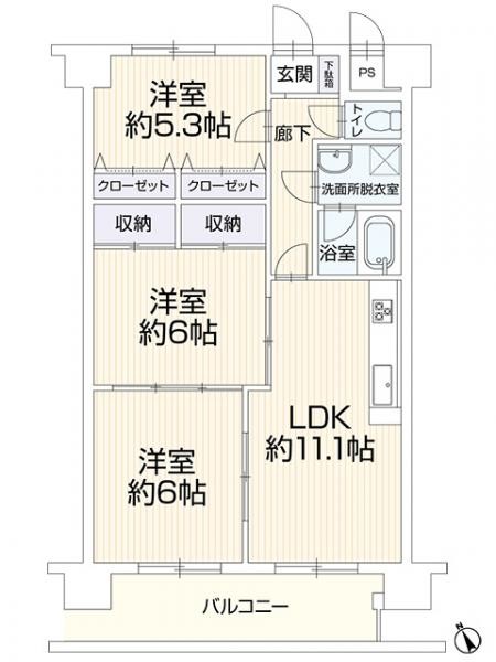 apartment 広島県東広島市西条町御薗宇6471　K・Iパレス103号室