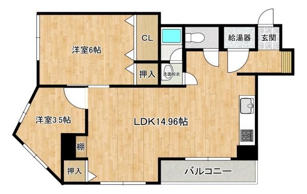 apartment 広島県東広島市西条町御薗宇6471　K・Iパレス103号室