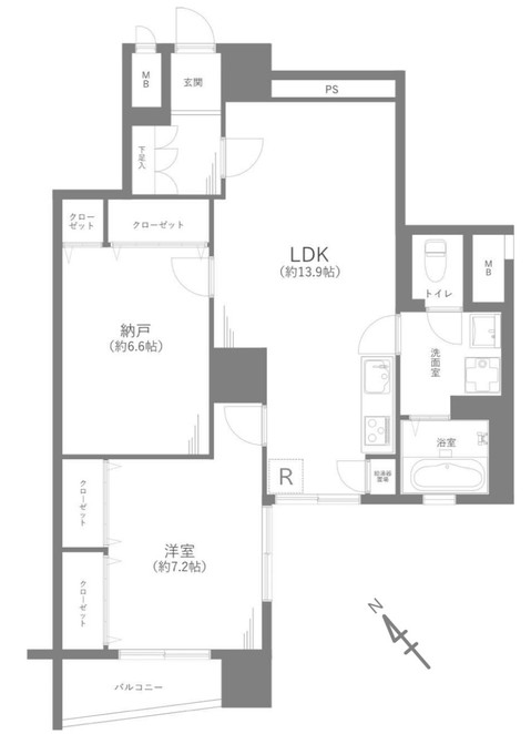 apartment 千葉県柏市桜台1-1 サクラヒルズ201