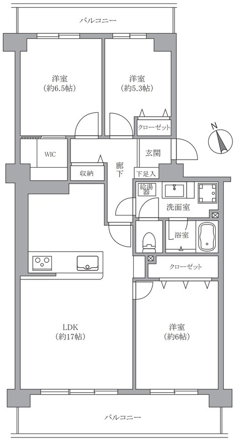 apartment 千葉県柏市桜台1-1 サクラヒルズ201