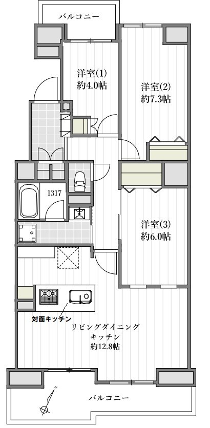 apartment 埼玉県三郷市さつき平１丁目
地図を見る