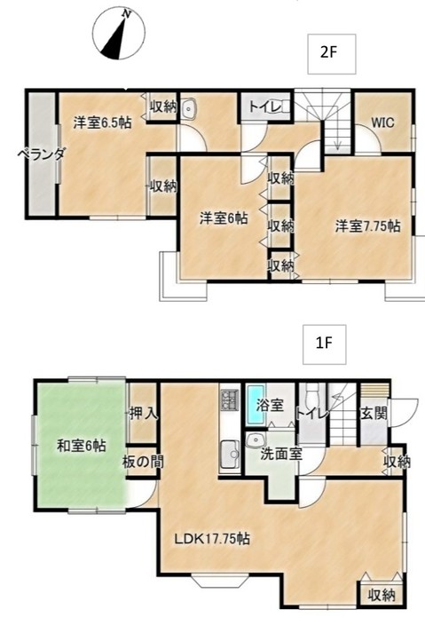 detached 埼玉県八潮市大字鶴ケ曽根
地図を見る