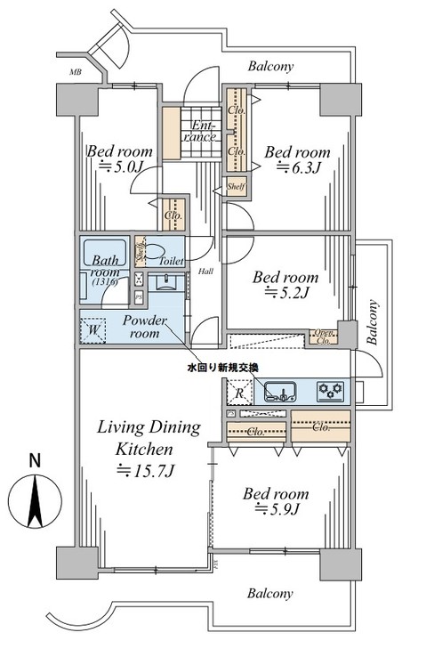 apartment 埼玉県三郷市さつき平１丁目
地図を見る