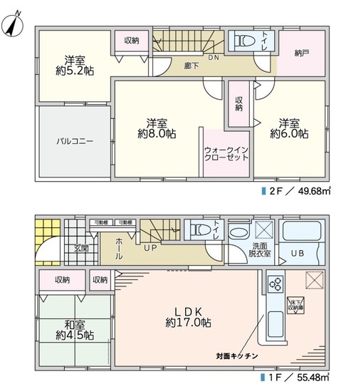 detached 埼玉県八潮市大字鶴ケ曽根
地図を見る