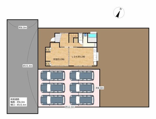 detached 千葉県木更津市真舟１丁目6‐3　ゆみーる真舟2番館　1階
