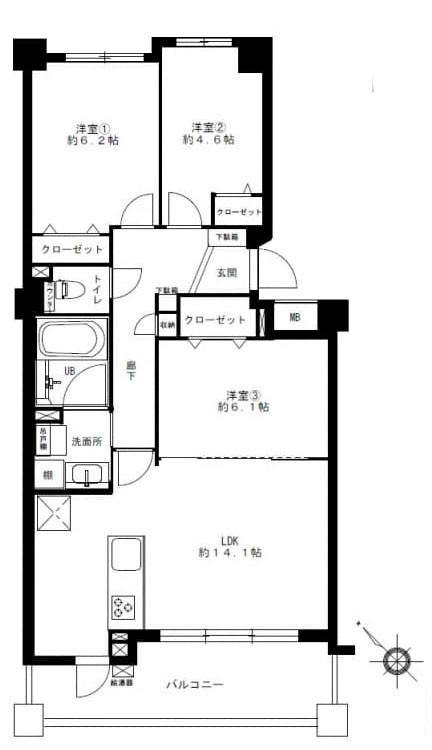 apartment 東京都多摩市豊ヶ丘１丁目
地図を見る