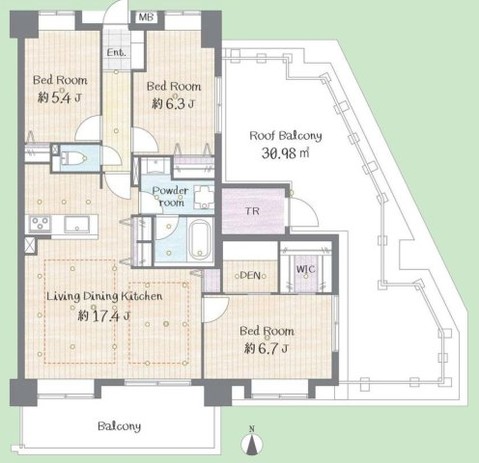 apartment 東京都多摩市貝取１丁目
地図を見る