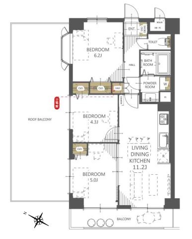 apartment 東京都東村山市久米川町１丁目
地図を見る