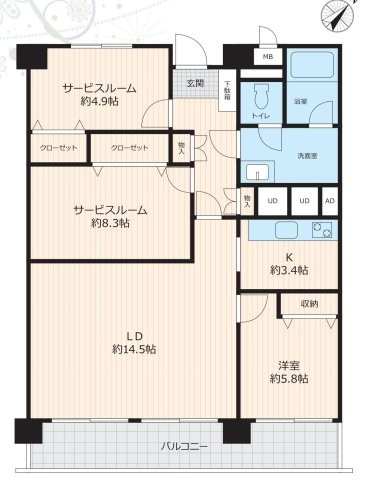 apartment 東京都西東京市谷戸町３丁目
地図を見る