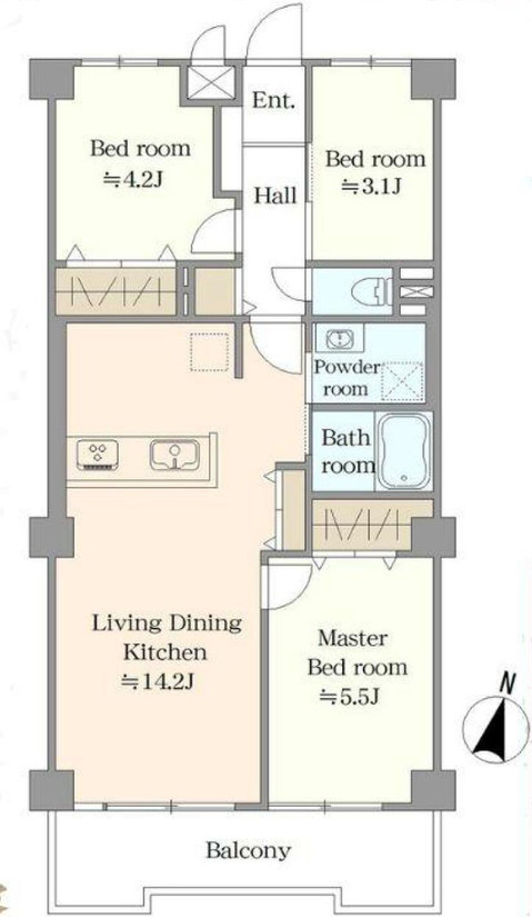 apartment 東京都東久留米市大門町２丁目
地図を見る