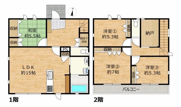 detached 愛知県豊川市谷川町洞131　谷川町倉庫付事務所A