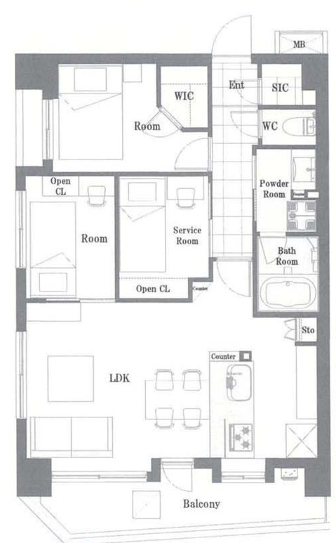 apartment 東京都中野区中央４丁目
地図を見る