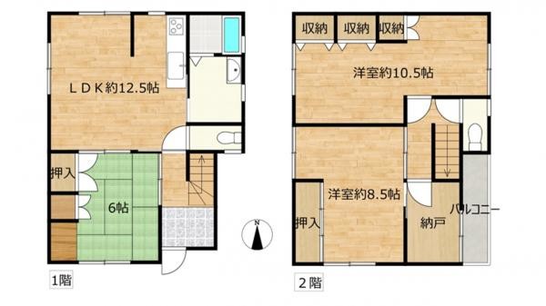 detached 兵庫県宝塚市泉町24-13 ジャルダン宝塚六番館　201号室