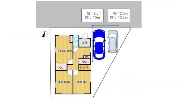 detached 兵庫県宝塚市泉町24-13 ジャルダン宝塚六番館　201号室
