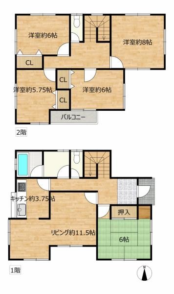 detached 兵庫県宝塚市泉町24-13 ジャルダン宝塚六番館　201号室